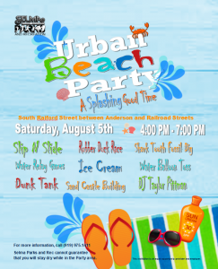 Urban Beach Party @ Uptown Selma | Selma | North Carolina | United States