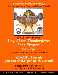 FREE FITNESS! @ Woodall's Fitness and Performance | Clayton | North Carolina | United States