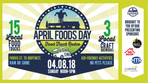 APRIL FOODS DAY Food Truck Rodeo @ Downtown Garner | Garner | North Carolina | United States
