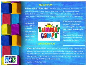 Artzy Kidz Play @ Smith Collins Park | Smithfield | North Carolina | United States