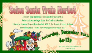 Selma Santa Train @ Selma Historic Union Depot | Selma | North Carolina | United States
