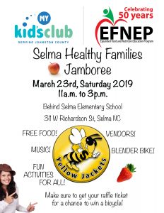 Selma Healthy Families Jamboree @ Selma Elementary School | Selma | North Carolina | United States