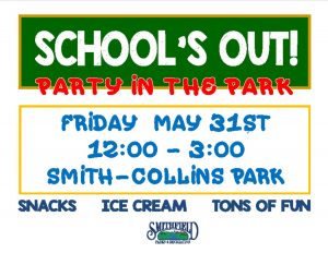 School's Out! Party in the Park @ Smith Collins Park | Smithfield | North Carolina | United States