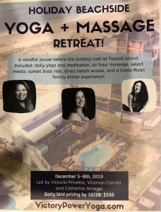 Yoga & Massage Retreat @ Victory Power Yoga | Clayton | North Carolina | United States