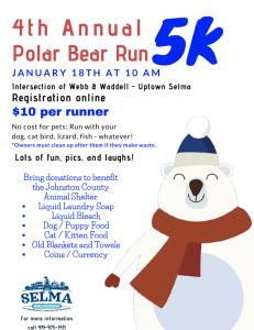 Polar Bear Run @ Uptown Selma | Selma | North Carolina | United States