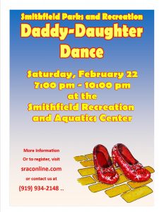 2020 Daddy Daughter Dance Smithfield Parks & Recreation @ Smithfield Recreation & Aquatic Center | Smithfield | North Carolina | United States