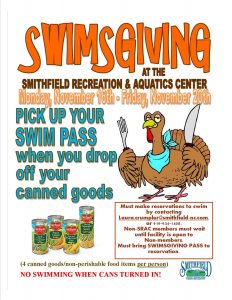 Swimsgiving 2020 ~ it's a little different this year @ Smithfield Recreation & Aquatic Center | Smithfield | North Carolina | United States