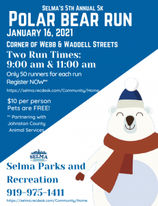 Polar Bear Run @ Downtown Selma | Selma | North Carolina | United States